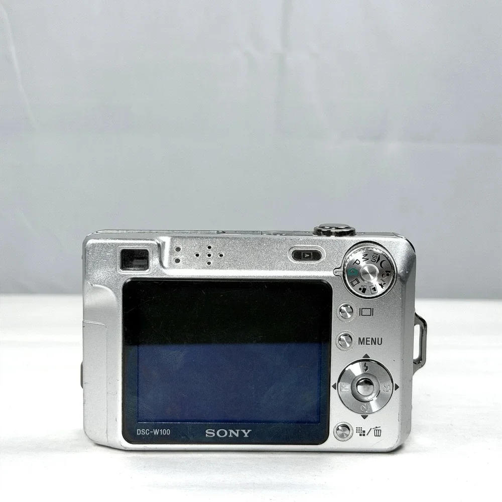 Sony Cyber-Shot DSC-W100 8.1MP Digital Point-And-Shoot Camera with Battery